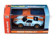 Auto World Ford GT Gulf 9 for AFX HO slot car Exclusive HO Slot Car