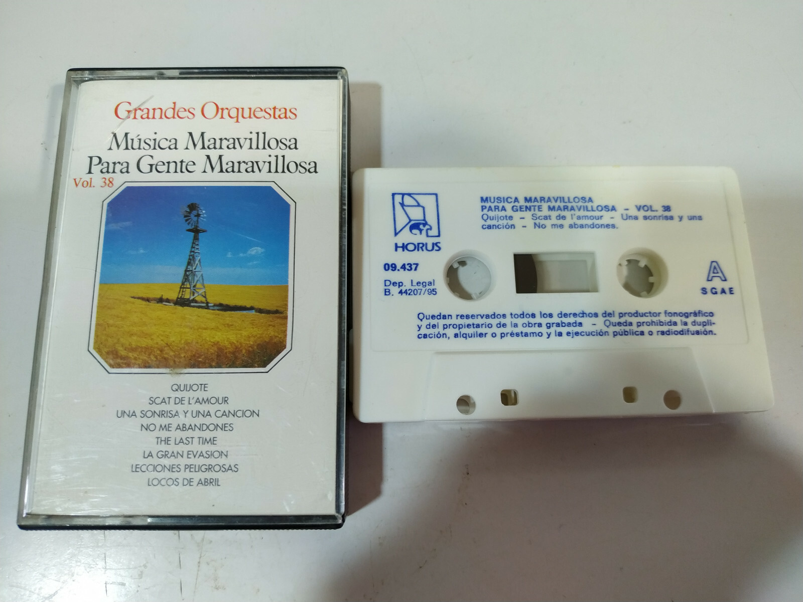 Wonderful Music for People Quijote Lionel Barnstein - Tape Cassette