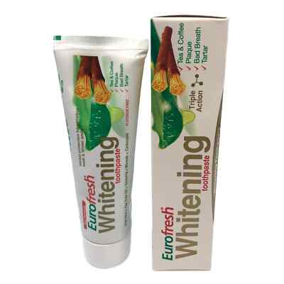 Farmasi Eurofresh Whitening Zahnpasta, Triple Action, Miswak, Aloe Vera, 112 g