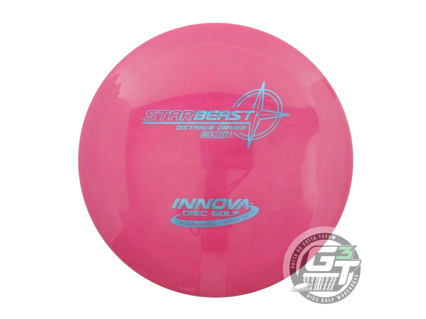 NEW Innova Star Beast 170g Pink Teal Shatter Foil Distance Driver Golf Disc