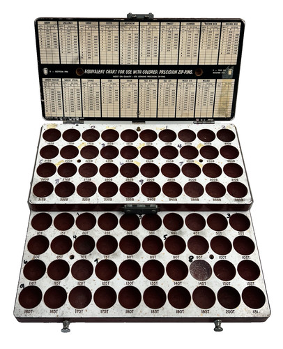 Zipf’s Deluxe Master Pin Set No 80 - Box Only
