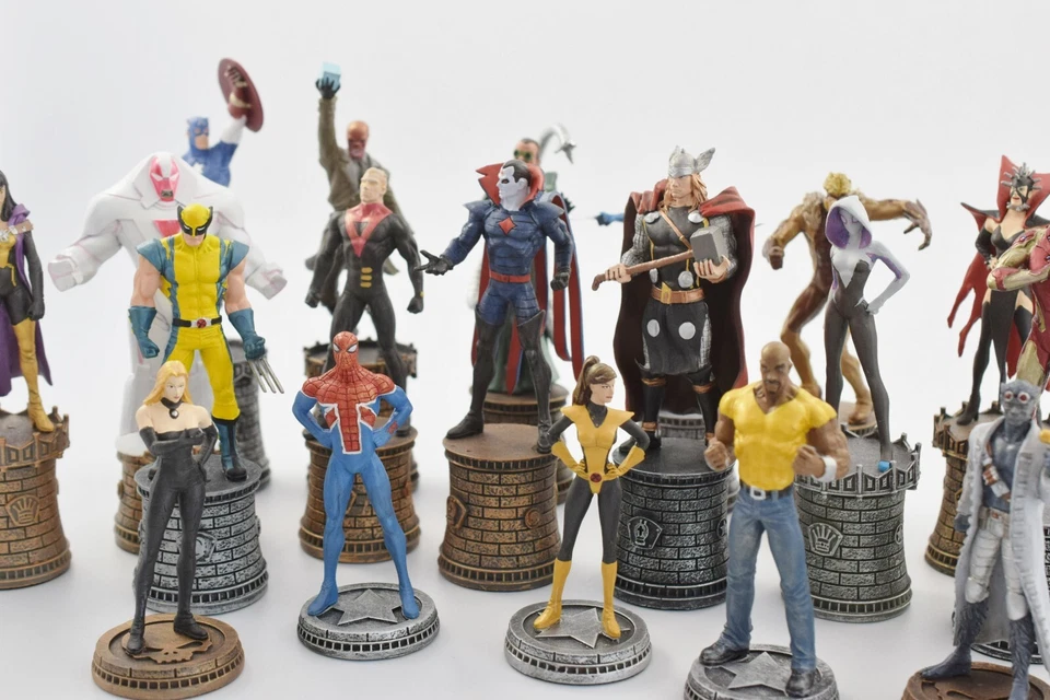 Eaglemoss Marvel & DC Chess Piece Figurines Mint in Boxes Please Choose Figure Foto 2 de 3