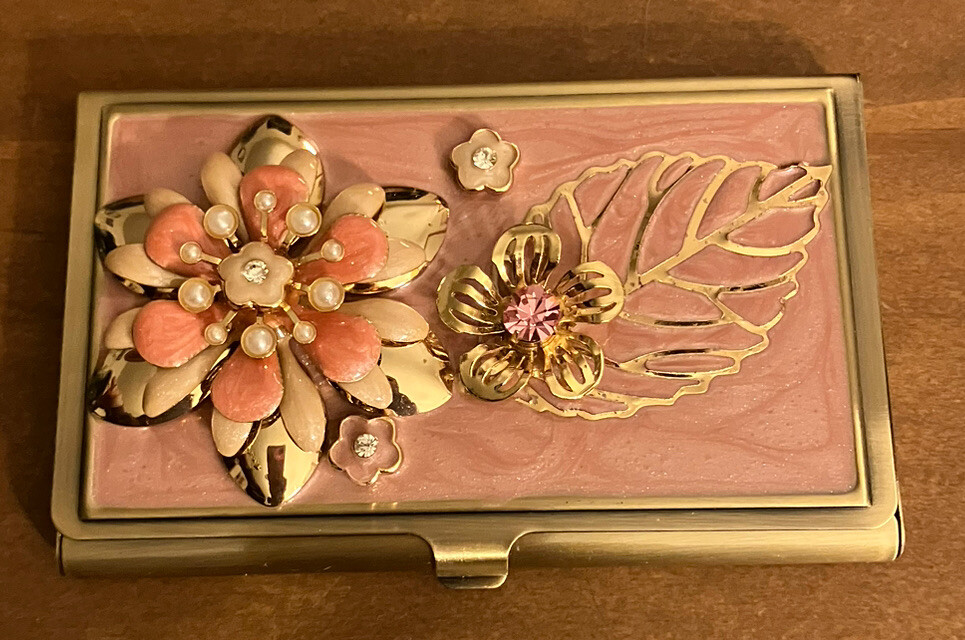 Sleek Business Card Holder by Spring Street – Modern & New  -image