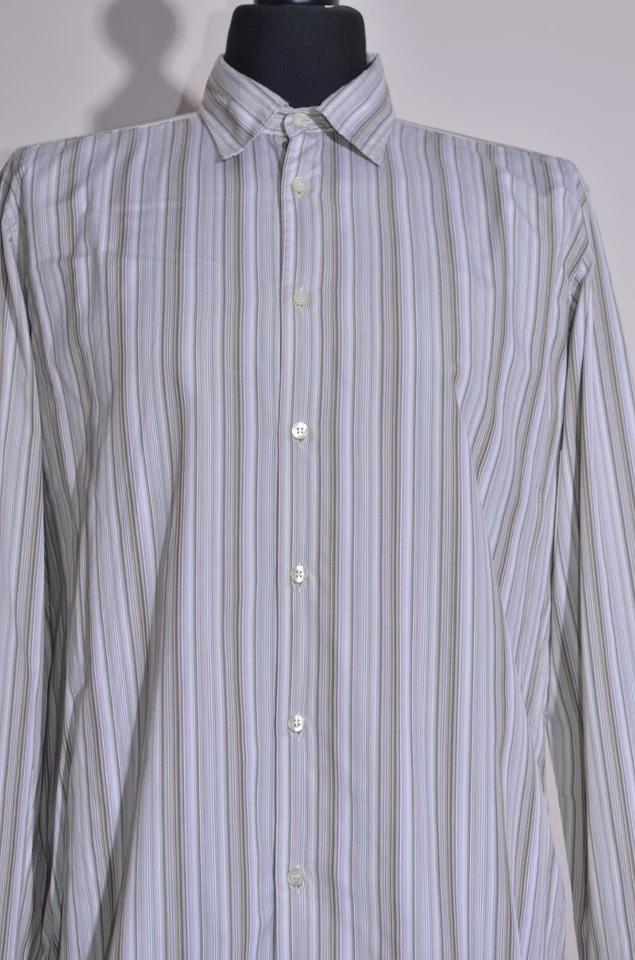 Camisa de algodón manga larga ETRO para hombre talla L Foto 2 de 3