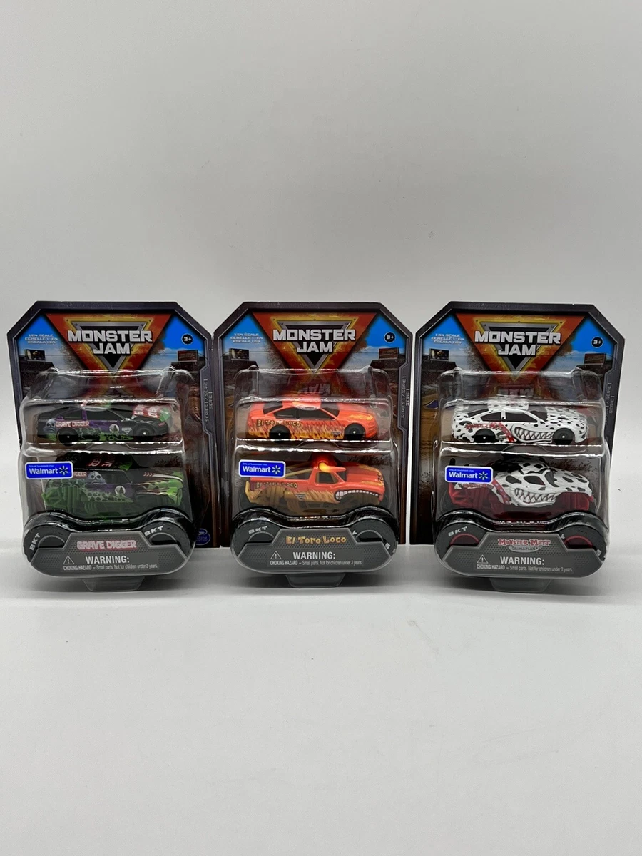 Monster Jam Grave Digger Truck and Race Car (Walmart Exclusive