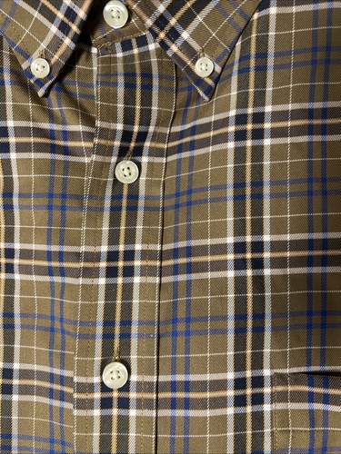 Camisa inteligente de viaje Roundtree Yorke para hombre XXL 2XL botón manga larga fácil cuidado - Imagen 5 de 9