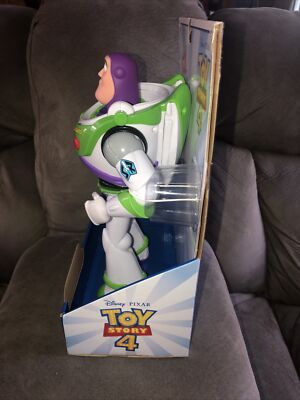 Buzz Lightyear Toy Story 4 Figure with Karate Chop Action Thinkway