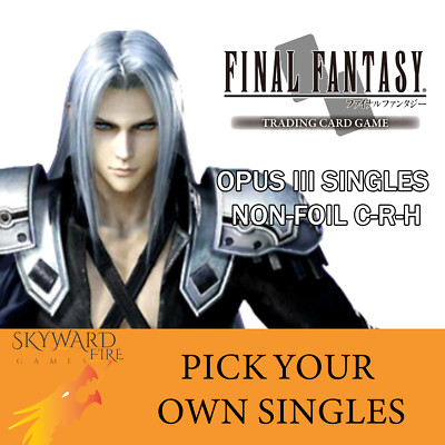 Final Fantasy OPUS 3 Singles (ohne Folie C-R-H)