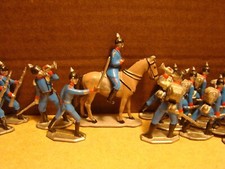 70 Soldats Zinnbrigade 40mm – France Et Prusse 1815 – À Peindre