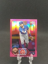 2023 Topps Chrome Dansby Swanson #144 Magenta Refractor /399 CUBS