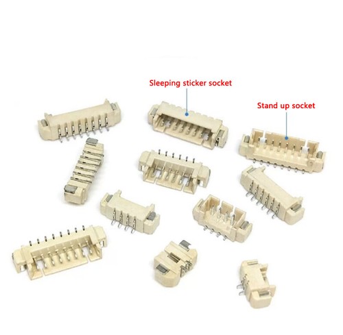 MX1.25MM Horizontal/Vertical SMD Sockets With/Without Cover 2P/3P/4P/5P/6P-16P - Picture 12 of 44