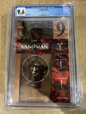 Sandman #49 (May 1993, Vertigo) CGC 9.6 WHITE pages Death of Orpheus Comic