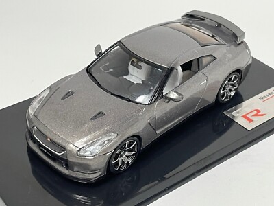 ミニカー TOP SECRET R35 1/43 SCALE MODEL SILVER Kyosho 66608 1/28 First MINI-Z Nissan GT-R (R35) RTR Silver