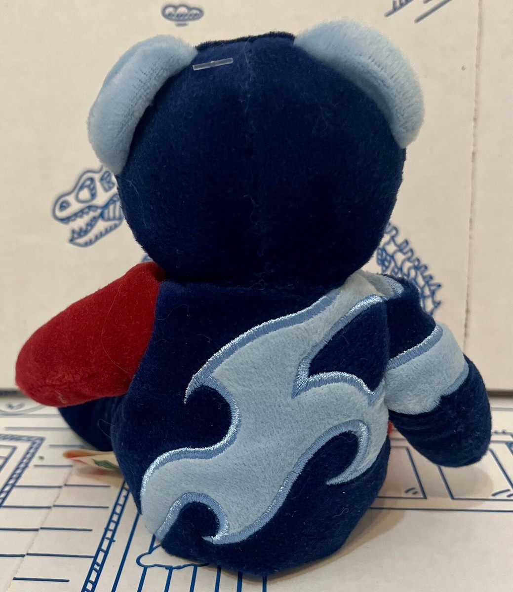 US Open 2002 Plush Patriot Bear 247 / 6000 Team Beans Tennis Doll