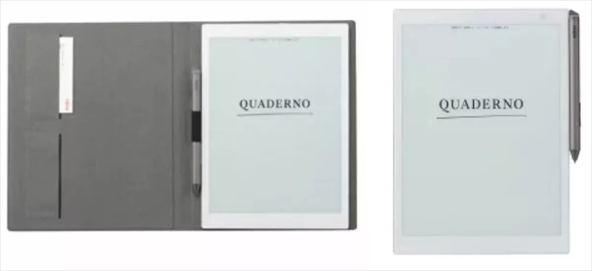 FUJITSU QUADERNO FMV-DPP04 Digital Paper & FMV-NCS67 Digital Paper Cover A5