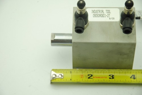 INDUSTRIAL TOOL 09050A06D1-27, Pneumatic Cylinder, Shaft 15/64" w/ NASON sensor - Picture 2 of 4