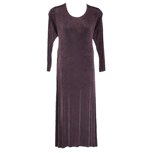 long sleeve a-line dress Minimalist Crepe Modest A-line Long Sleeve Wedding Dress Debora Made to Order / Ivory / Custom (Plus Size) main image 1