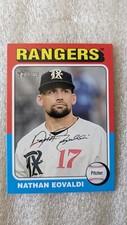 Nathan Eovaldi 2024 Topps Heritage Base SP Card #82 Rangers Baseball MLB Texas