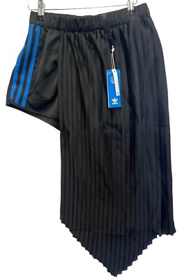 Adidas Original Rock & Short Set Damen Frauen Schwarz Blau Selten HB9399  NEU 