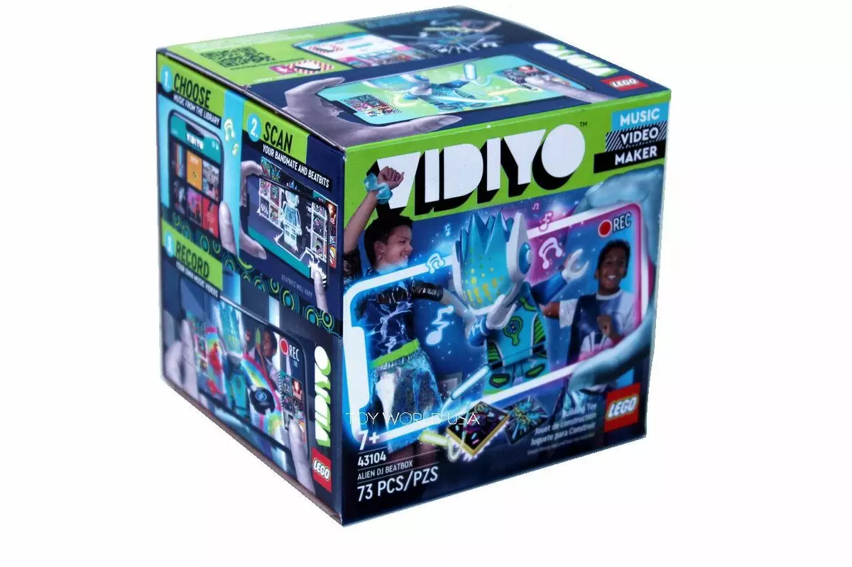 Lego VIDIYO 43104 Music Video Maker Alien DJ Beatbox Building Toy