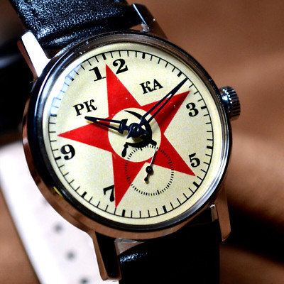 Soviet Pobeda Mechanical Men's Watch USSR Vintage Wristwatch Serviced