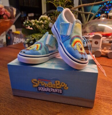 Vans Slip-On V SpongeBob Baby / Kids EUR22 UK5.5 Neu
