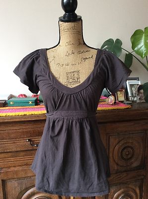 Tunique Comptoir Des Cotonniers Gris Foncé - Taille 40 (M), Coton, Occasion Très Bon état
