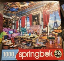 1000 Piece Jigsaw Puzzle Palace Of Paris - Made In The Usa