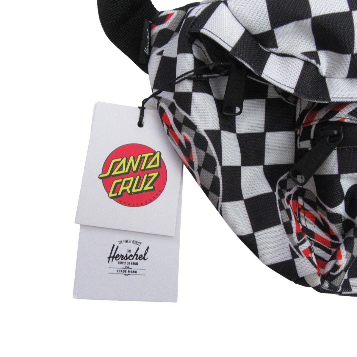Herschel x Santa Cruz Seventeen Hip Fanny Pack Dot Checkered Herschel x Santa Cruz Seventeen Hip Fanny Pack Dot Checkered