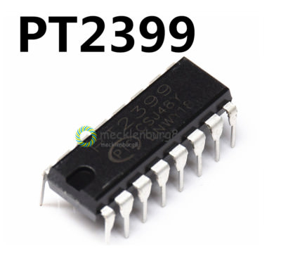 5PCS NEW PT2399 Echo Audio Processor Guitar DIP-16 IC