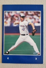 1992 Fleer Mike Timlin Rookie Sensations Blank NNOF No Name Error - Rare #8