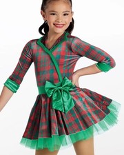 Weissman What Christmas Means To Me Rhinestone Embellished Dance Costume MA