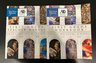 Veritas Press Phonics Museum First Grade Teacher's Manual and Workbook