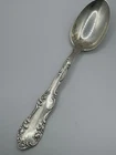 ANTIQUED OLD ENGLISH BY TOWLE 1892 STERLING SILVER DEMITASSE ROSE SPOON 45.60gr