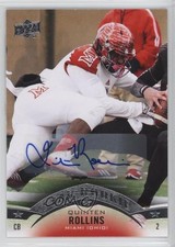 2015 Upper Deck Star Rookie Auto Quinten Rollins #62 Auto 0v0