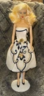 Hankie Couture Barbie Embroidered Dress Vintage