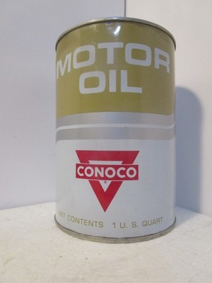 CONOCO MOTOR OIL, ''TROCON / SUPREME'' (on top), 1 quart