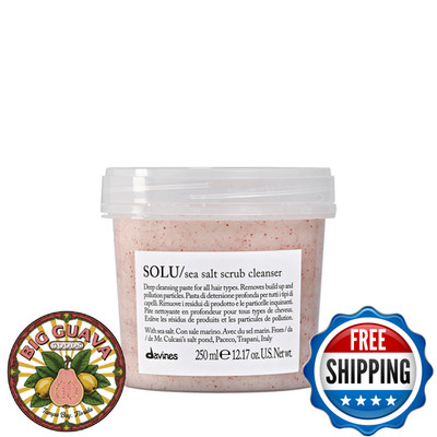 Davines Solu Sea Salt Scrub Cleanser 8.45 Fl Oz