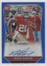 2015 Panini Prizm Rookie Signatures Blue 84/99 Mike Davis #RS-MD Auto 0w94