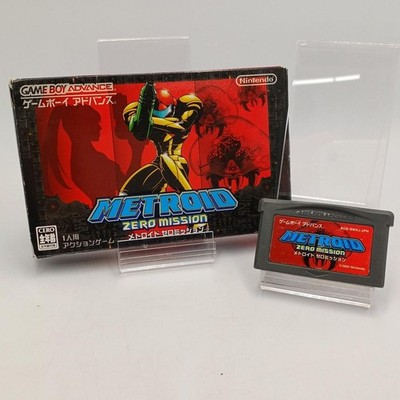 Metroid Zero Mission Nintendo Game Boy Advance GBA getestet mit Box Handbuch ...