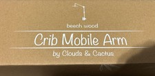 Crib Mobile Arm 33 Inches for Baby Nursery Wooden Crib Mobile