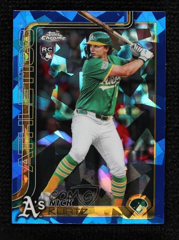 2025 Topps Chrome Update Sapphire Edition Nick Kurtz #USC178 2wr