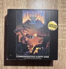 DOOM II limited edition Floppy Disk Antique Silver Edition Brand New Collectible