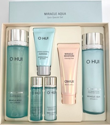 O HUI Miracle Aqua 2pcs Special Set | Hydrating Skincare Gift Box