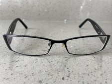 Fendi Women's F749 Bronze Rectangle Eyeglasses Frames ONLY 52 16 135 Italy READ