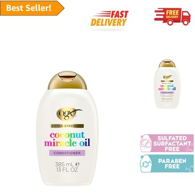 Paraben-Free OGX Conditioner 13 Fl Oz: Extra Strength Coconut Oil Treatment