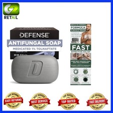 Defense Antifungal Medicated Bar Soap - Tea Tree Eucalyptus for Healthy Feet