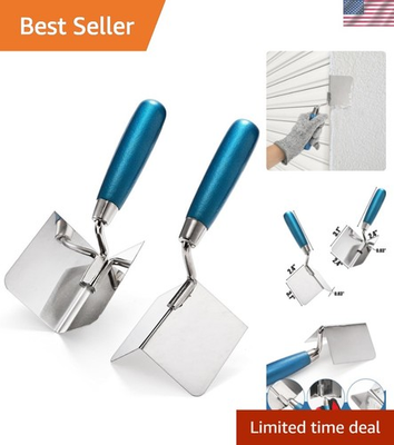 #ad 2 Piece Drywall Corner Tool Set: Stainless Steel Finishing Knives for Precision $24.99