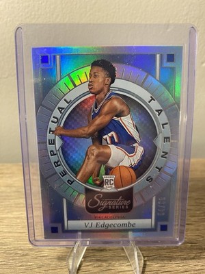2025-26 Panini Signature Series VJ Edgecombe Perpetual Talent /99 76ers RC