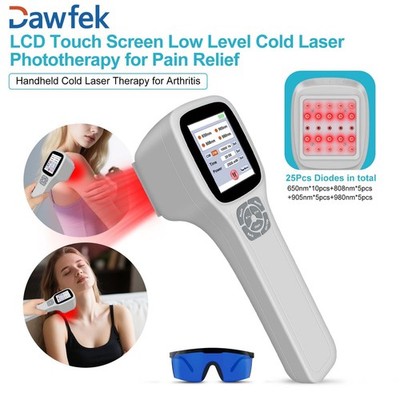 2500mW Cold Laser Therapy Hip Joint Stiffness 4 Wavelength 980/ 905/ 808/ 650nm